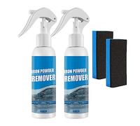 Ouhoe Iron Powder Remover, Ouhoe Car Rust Remover Spray Metal Surface Chrome Paint Car Cleaning, pour l'élimination de la Rouille de Divers métaux, inhibiteur de Rouille (2 pièces)