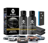 Ouhoe Plastic Refreshing,Lakiso Plastic Revitalizing Coating Agent,Car Plastic Revitalizing Coating Agent,Car Plastic Plating Refurbishing Agent,Ouhoe Refreshing,Plastic Restorer for Cars (30ml*2)