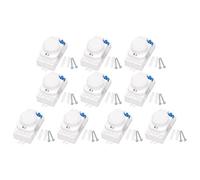 OUHUAN 10X 5.8GHz HF LED -Onde 360 Degrés Détecteur de Mouvement Du Corps Du Commutateur de Capteur de Mouvement