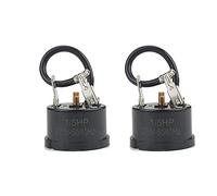 OUHUAN PièCe de Rechange de Compresseur de Protecteur de Surcharge Thermique de RéFrigéRateur de 2 PièCes 1/5HP-150W pour le Mini RéFrigéRateur, Centre de Vin