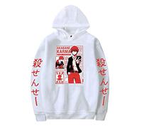 OUHZNUX Assassination Classroom Mode Sweat À Capuche Unisexe Anime Hoodies Hommes/Femmes Sweat Killua Harajuku Vêtements Xs-4Xl