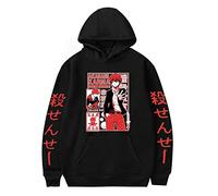 OUHZNUX Assassination Classroom Mode Sweat À Capuche Unisexe Anime Hoodies Hommes/Femmes Sweat Killua Harajuku Vêtements Xs-4Xl