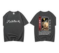 OUHZNUX Black Clover T-Shirt Anime Asta T-Shirt Hommes/Femmes Été Manga Graphique Coton T-Shirt Mode Drôle Coton T-Shirts À Manches Courtes Unisexe Xxs-3Xl