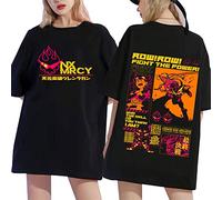 OUHZNUX Femmes Hommes Tengen Toppa Gurren Lagann T-Shirt Manga Tees Anime Imprimé T-Shirt À Manches Courtes Xs-4Xl