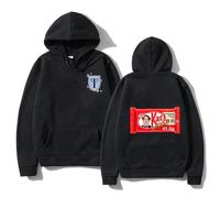 OUHZNUX Kit Connor Sweat À Capuche Hommes Harajuku Mignon Sweat À Capuche Graphique Charlie Nick Sweats À Capuche Unisexe Drôle Amour Pull Décontracté Sweats XS-3XL-Black||XS