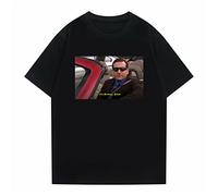 OUHZNUX Michael Scott T-Shirts pour Hommes Série Télévisée Theoffice T-Shirts pour Femmes Casual Fun T-Shirts Street Funny Classic Streetwear Tops Xxs-3Xl