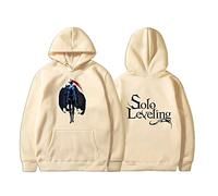 OUHZNUX Solo Leveling Sweat À Capuche Unisexe Sung Jin-Woo Et Igris Sweat À Capuche Manhwa Sweat À Capuche Cadeau Solo Leveling Level Up Gift XXS-XXL