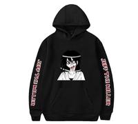 OUHZNUX Sweat à Capuche Anime Jeff The Killer Sweat à Capuche drôle Hip Hop Sweat-Shirt Graphique Streetwear Harajuku Survêtement Poleron Hombre Vêtements surdimensionnés XS-3XL-Black||XS
