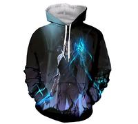 OUHZNUX Sweats À Capuche Solo Leveling Funny Sweat-Shirts À Manches Longues Nouvelle Mode Hommes/Femmes Sweat-Shirts À Manches Longues Sweats À Capuche Imprimés 3D XXS-XXL