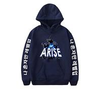 OUHZNUX Sweats À Capuche Solo Leveling Sweat À Capuche Imprimé pour Femme Anime Cosplay Manga Hip Hop Street Sweat Solo Leveling Sports Sweats Unisexe Tops Xs-4Xl