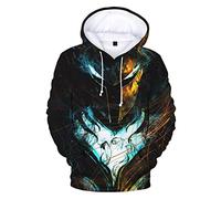 OUHZNUX Sweats À Capuche Solo Leveling Sweats À Capuche Imprimés en 3D Sweats À Capuche Sweat-Shirts Chauds Homme Polyester Fun Crew Neck Street Sweats À Capuche XXS-XXL