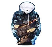 OUHZNUX Sweats À Capuche Solo Leveling Sweats À Capuche Imprimés en 3D Sweats À Capuche Sweat-Shirts Chauds Homme Polyester Fun Crew Neck Street Sweats À Capuche XXS-XXL