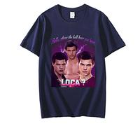 OUHZNUX T-Shirt Taylor Lautner T-Shirt pour Hommes Twilight Jacob Black Fantasy Film T-Shirt Confortable Vêtements À Manches Courtes Hip Hop Hauts pour Enfants Xxs-3Xl