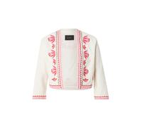 OUI Boléro rose clair / rouge / argent / blanc chiné, Taille XXL