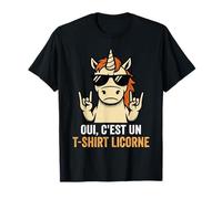Oui, C’est Un Licorne Design Drôle T-Shirt