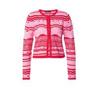 OUI Cardigan rose / rouge, Taille XS