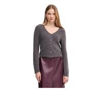 Oui - Cardigans - Femme - Pulls - Gris - Taille: 44 FR