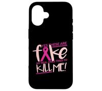 Oui, CE sont des Faux, Mes Vrais Ont ESSAYÉ DE ME Tuer Funny Meme Coque pour iPhone 16