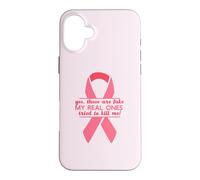Oui, CE sont des Faux, Mes Vrais Ont ESSAYÉ DE ME Tuer Funny Meme Coque pour iPhone 16 Plus
