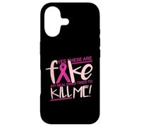 Oui, CE sont des Faux, Mes Vrais Ont ESSAYÉ DE ME Tuer Funny Meme Coque pour iPhone 17