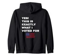 Oui ! C'est ce Que J'Ai voté pour Le président Pro-républicain Sweat à Capuche