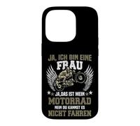 « Oui, C'est ma Moto Nein tu Peux ne Pas Conduire. Coque pour iPhone 14 Pro