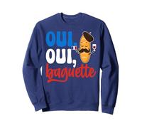 Oui Chemise Baguette Française Humour Boulangerie Pâtisserie Pain Baker Sweatshirt