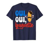 Oui Chemise Baguette Française Humour Boulangerie Pâtisserie Pain Baker T-Shirt