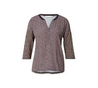 OUI Chemisier beige / bleu marine / marron, Taille XS
