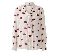 OUI Chemisier rose clair / rouge, Taille M