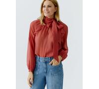 Oui, Femme, Blouses et Chemises, Rouge, Taille: 44 FR Blouse à Manches Ballon Raglan