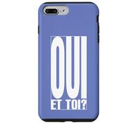 Oui Et Toi Phrase Française Typographie Minimaliste Coque pour iPhone 7 Plus/8 Plus