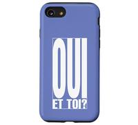 Oui Et Toi Phrase Française Typographie Minimaliste Coque pour iPhone SE (2020) / 7/8