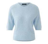 Oui, Femme, Pulls, Bleu, Taille: 40 FR Pull à Manches Courtes