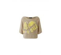 Oui, Femme, Pulls, Brun, Taille: 44 FR Pullover