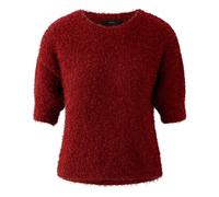 Oui, Femme, Pulls, Rouge, Taille: 42 FR Tricot ras du cou