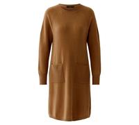 Oui, Femme, Robes, Brun, Taille: 40 FR Seamless Knit Dress