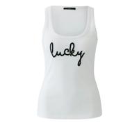 Oui, Femme, Tops, Blanc, Taille: 40 FR Hauts sans manches