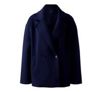 Oui, Femme, Vestes, Bleu, Taille: 42 FR Caban Jacket