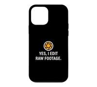 Oui I Edit Raw Footage Montage de Films drôles pour Un éditeur vidéo Coque pour iPhone 12 Mini