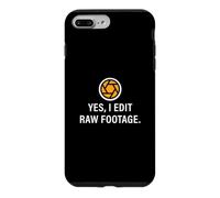 Oui I Edit Raw Footage Montage de Films drôles pour Un éditeur vidéo Coque pour iPhone 7 Plus/8 Plus