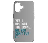 Oui, j'ai apporté le drone. Non, vous ne pouvez pas le piloter. Coque pour iPhone 16