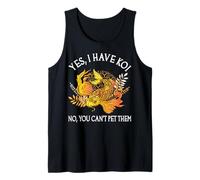 Oui, J'Ai des koï, Non, tu ne Peux Pas Les caresser Débardeur