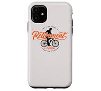 Oui J'Ai Un Plan de Retraite Je prévois de Faire du vélo à la Retraite Coque pour iPhone 11