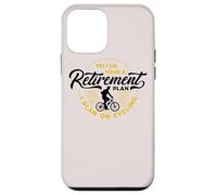 Oui J'Ai Un Plan de Retraite Je prévois de Faire du vélo à la Retraite Coque pour iPhone 12 Mini