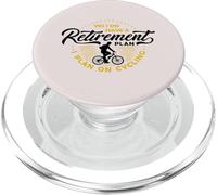 Oui J'Ai Un Plan de Retraite Je prévois de Faire du vélo à la Retraite PopSockets PopGrip pour MagSafe