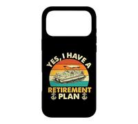 Oui, J'Ai Un Plan de Retraite - Pontoon Captain Pontooning Coque pour iPhone 17 Pro Max