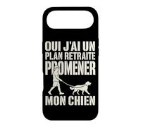 Oui J'Ai Un Plan Retraite Promener Mon Chien Coque pour iPhone Air
