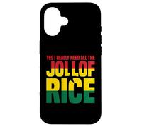 Oui J'ai Vraiment Besoin De Tout Le Riz Jollof Coque pour iPhone 16