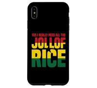 Oui J'ai Vraiment Besoin De Tout Le Riz Jollof Coque pour iPhone XS Max